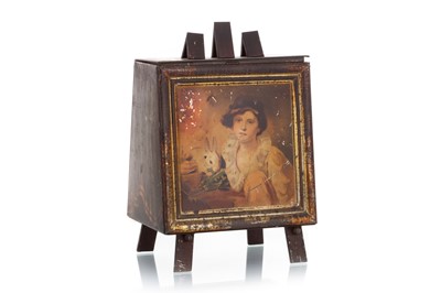 Lot 172 - ARTIST'S EASEL BISCUIT TIN