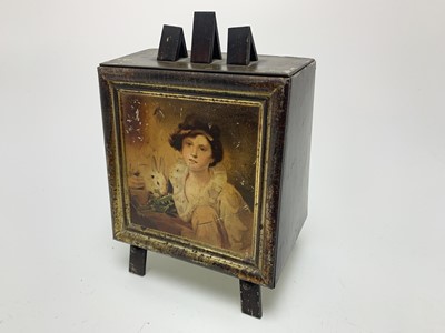 Lot 172 - ARTIST'S EASEL BISCUIT TIN