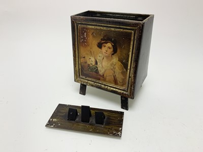 Lot 172 - ARTIST'S EASEL BISCUIT TIN