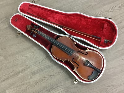 Lot 466 - GROUP OF VIOLINS