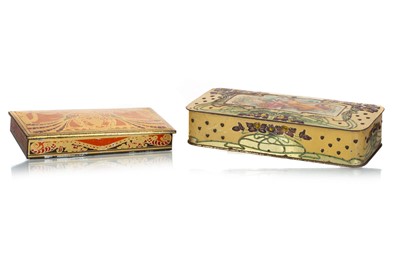 Lot 143 - TWO BISCUIT TINS