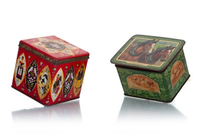 Lot 214 - THREE BISCUIT TINS