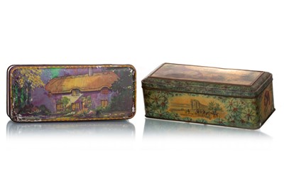 Lot 220 - THREE BISCUIT TINS