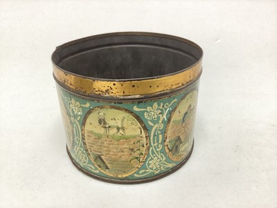 Lot 221 - TWO BISCUIT TINS
