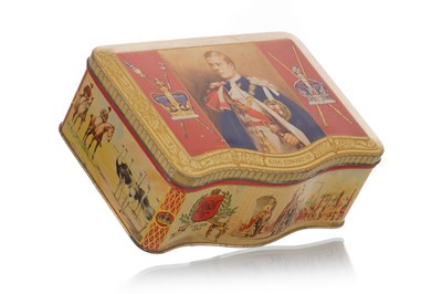 Lot 224 - EDWARD VIII CORONATION BISCUIT TIN