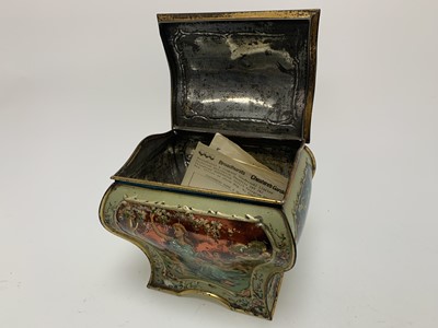Lot 91 - SEASON'S GREETINGS BISCUIT TIN