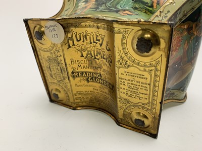 Lot 91 - SEASON'S GREETINGS BISCUIT TIN
