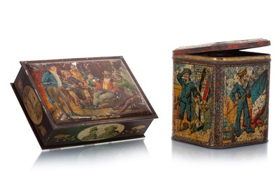 Lot 95 - TWO BISCUIT TINS