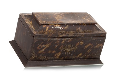 Lot 99 - TORTOISESHELL BISCUIT TIN