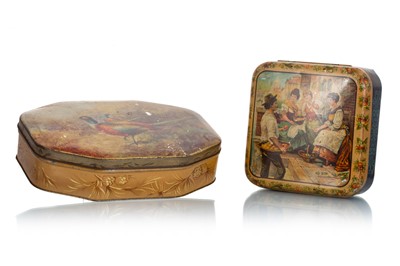 Lot 86 - TWO BISCUIT TINS