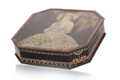 Lot 87 - WISTERIA BISCUIT TIN