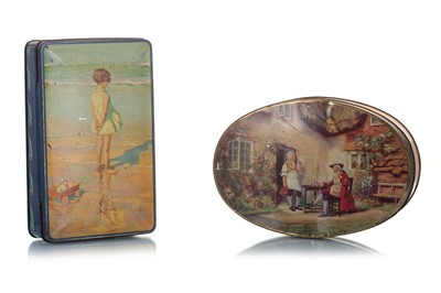 Lot 89 - TWO BISCUIT TINS