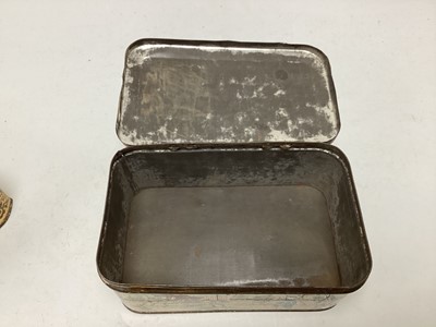 Lot 90 - TWO BISCUIT TINS
