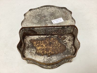 Lot 90 - TWO BISCUIT TINS
