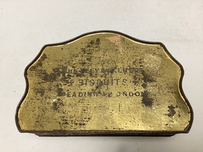 Lot 90 - TWO BISCUIT TINS