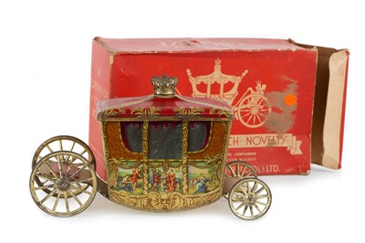 Lot 9 - CORONATION NOVELTY BISCUIT TIN