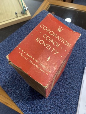 Lot 9 - CORONATION NOVELTY BISCUIT TIN