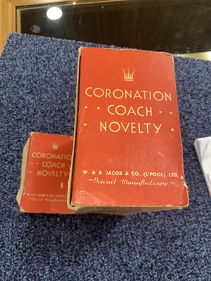 Lot 9 - CORONATION NOVELTY BISCUIT TIN