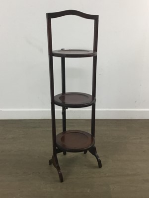 Lot 423 - THREE CAKE STANDS