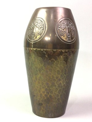 Lot 442 - WMF BRASS VASE