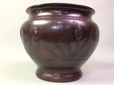 Lot 478 - JAPANESE BRONZE JARDINIERE