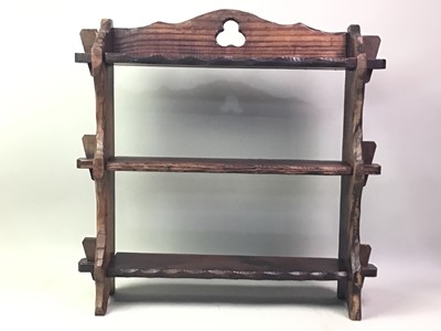 Lot 482 - PINE WALL HANGING SHELF