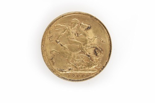 Lot 514 - GOLD SOVEREIGN DATED 1900