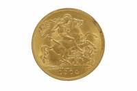 Lot 515 - GOLD HALF SOVEREIGN DATED 1904