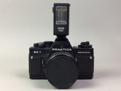 Lot 535 - PRAKTICA B C 1 SLR CAMERA AND OTHERS