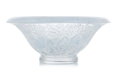 Lot 459 - CRISTAL DE SEVRES, GLASS VASE AND TWO BOWLS