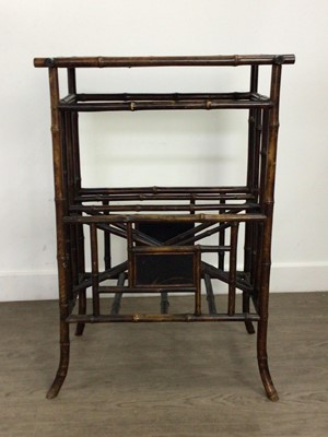 Lot 540 - BAMBOO OCCASIONAL TABLE