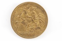Lot 523 - GOLD HALF SOVEREIGN DATED 1914