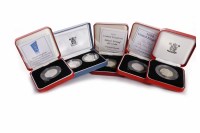 Lot 530 - COLLECTION OF SILVER AND ROYAL MINT PROOF...