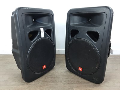 Lot 1022 - JBL SPEAKERS