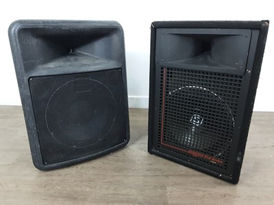 Lot 1038 - PEAVEY SPEAKER