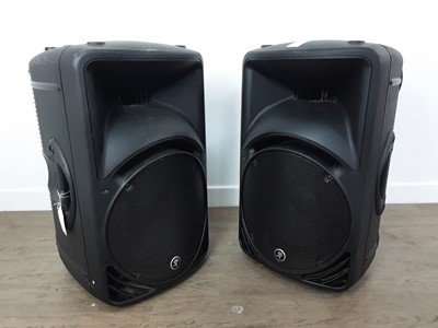 Lot 1076 - MACKIE SPEAKERS