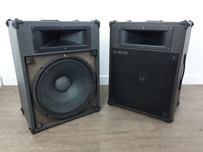 Lot 1037 - TOA SPEAKERS