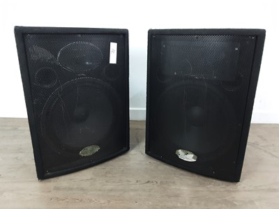 Lot 1035 - EUROLIVE SPEAKERS