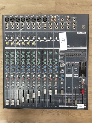 Lot 1069 - YAMAHA 14CH MIXER AMP