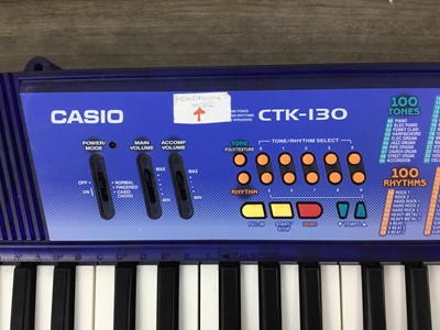 Lot 1064 - SIX CASIO KEYBOARDS