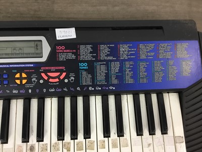 Lot 1064 - SIX CASIO KEYBOARDS