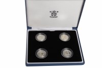 Lot 548 - UNITED KINGDOM SILVER PROOF PATTERN COLLECTION...