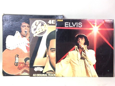 Lot 584 - GROUP OF ELVIS RELATED RECORDS