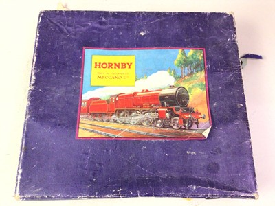 Lot 600 - HORNBY TRAIN M1 GOODS SET BY MECCANO LTD