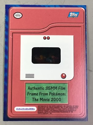 Lot 632 - POKEMON THE MOVIE 2000, AUTHENTIC FILM CELL
