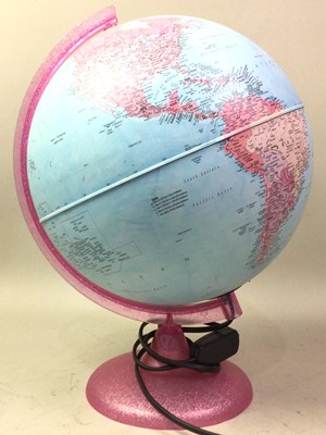 Lot 656 - FIVE MODERN TABLE GLOBES