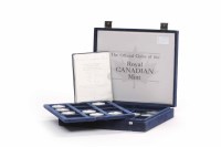 Lot 559 - THE OFFICIAL COINS OF THE ROYAL CANADIAN MINT...