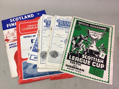 Lot 669 - COLLECTION OF SCOTTISH FOOTBALL PROGRAMMES