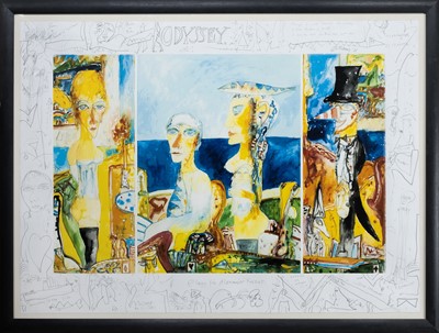 Lot 4 - * JOHN BELLANY CBE RA HRSA (SCOTTISH 1942 - 2013)