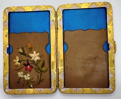 Lot 378 - VICTORIAN CALLING CARD CASE